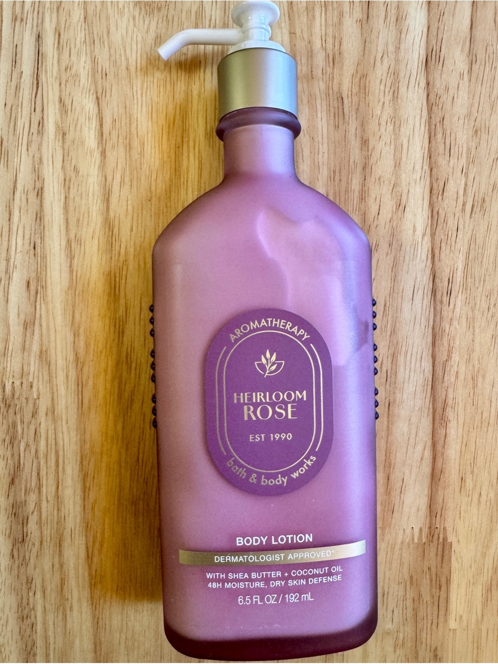 Bath & Body Works Heirloom Rose Body Lotion — Purple